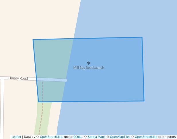 walking in Mill Bay Boat Launch map in Mill Bay