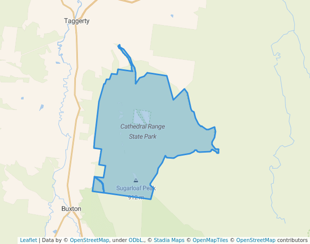 Cathedral Range State Park