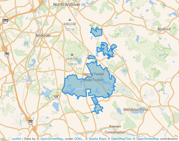 Harold Parker State Forest