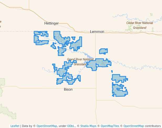 Grand River National Grassland