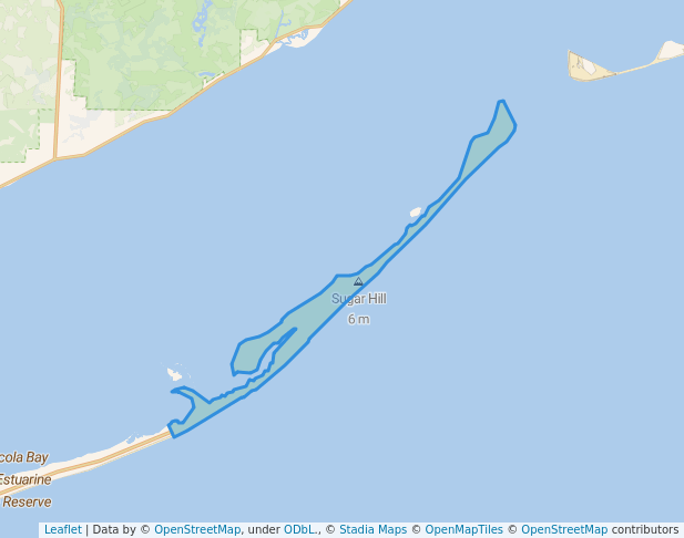 walking in Doctor Julian G. Bruce Saint George Island State Park map in Eastpoint