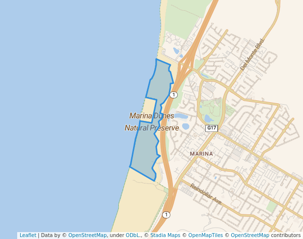 Marina Dunes Natural Preserve