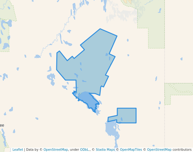 walking in Strzelecki Regional Reserve map in Strzelecki Desert