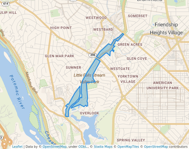 Little Falls Stream Valley Park