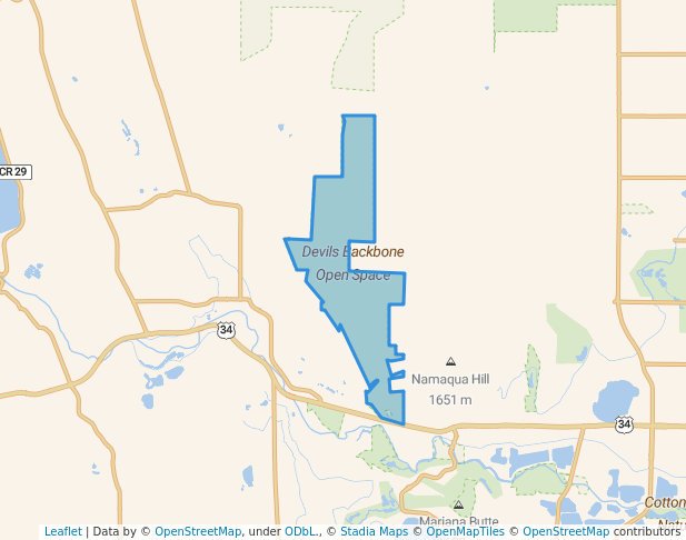 Devils Backbone Open Space