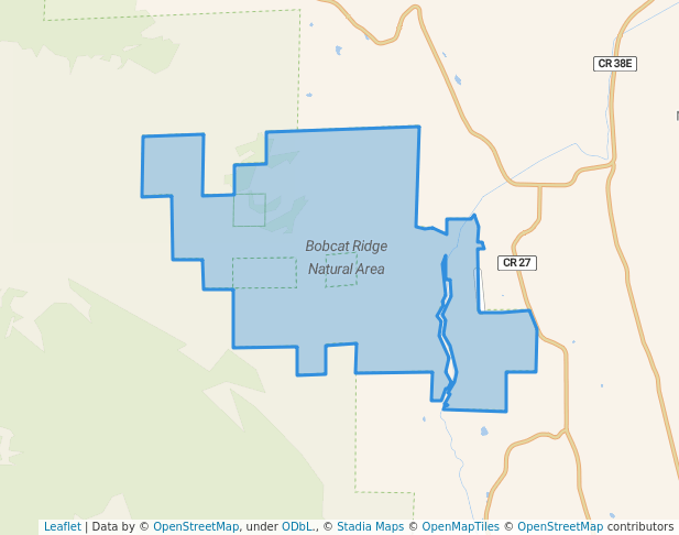 Bobcat Ridge Natural Area