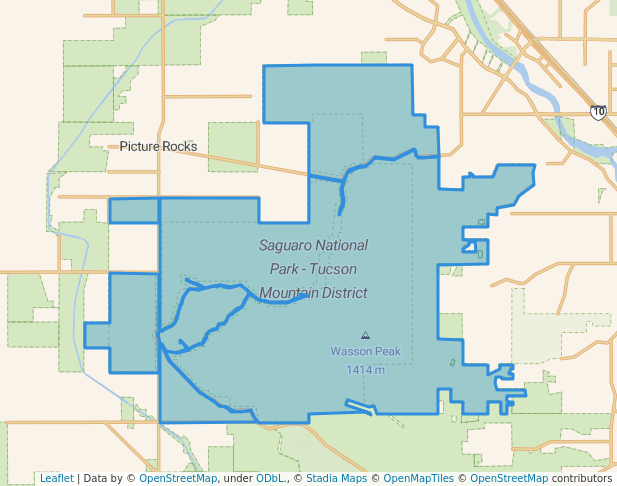 Saguaro National Park - Tucson Mountain District