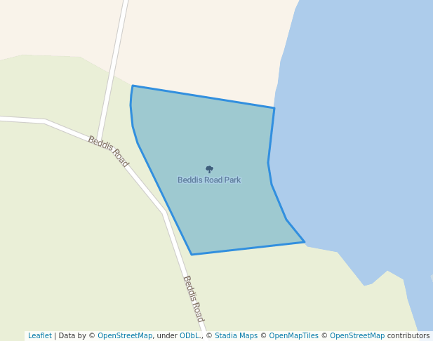 walking in Beddis Road Park map in Galiano Island