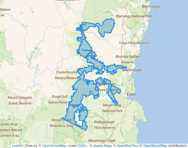 South East Forest National Park