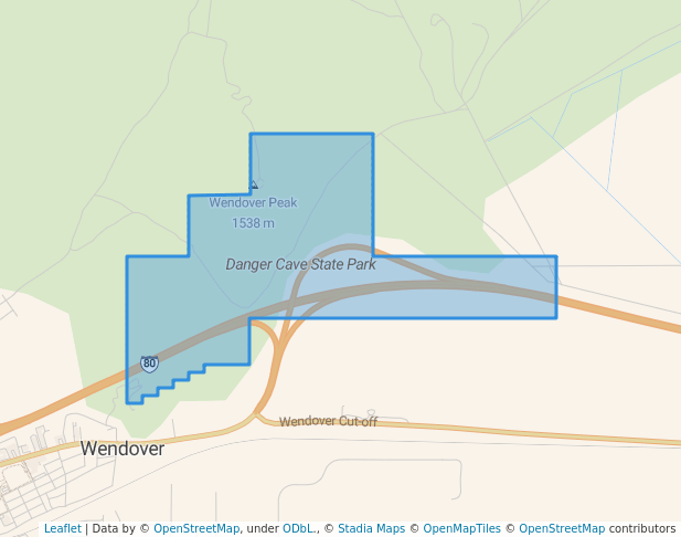 Danger Cave State Park