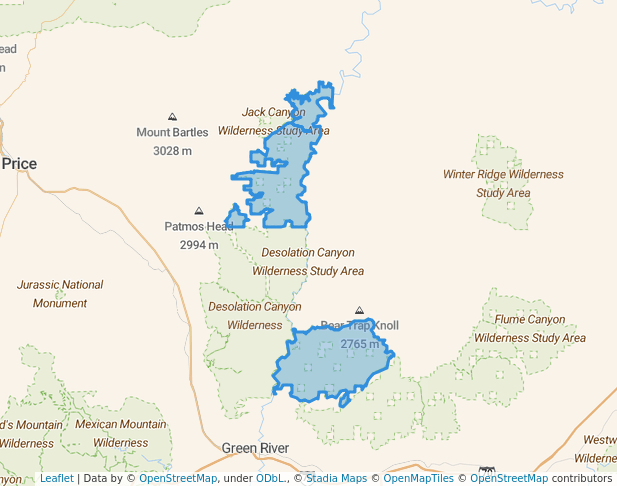 Desolation Canyon Wilderness Study Area