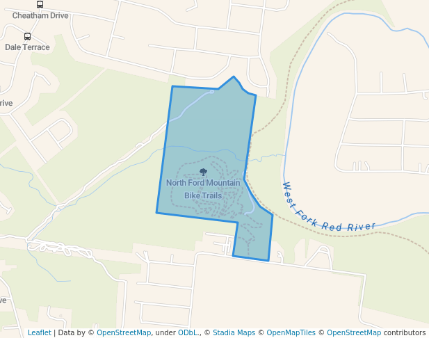 North Ford Mountain Bike Trails