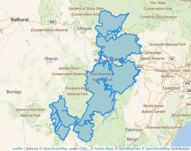 Blue Mountains National Park