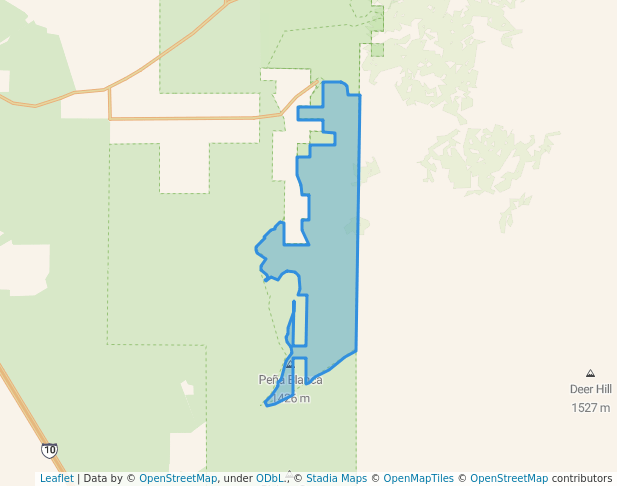 Peña Blanca Wilderness Study Area