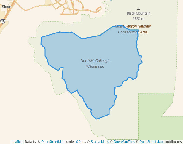 North McCullough Wilderness