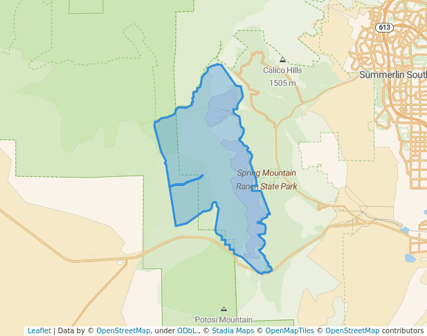 Rainbow Mountain Wilderness