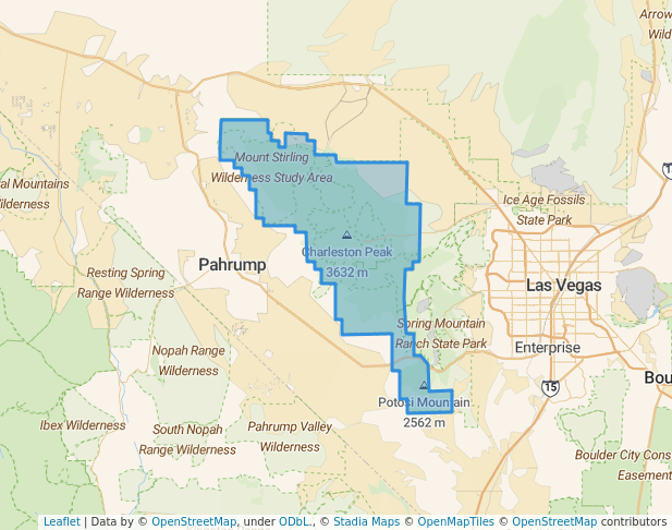 Spring Mountains National Recreation Area