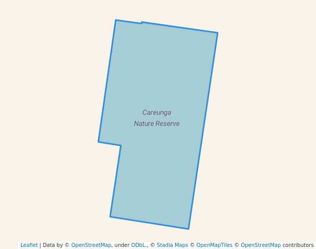 walking in Careunga Nature Reserve map in Moree East