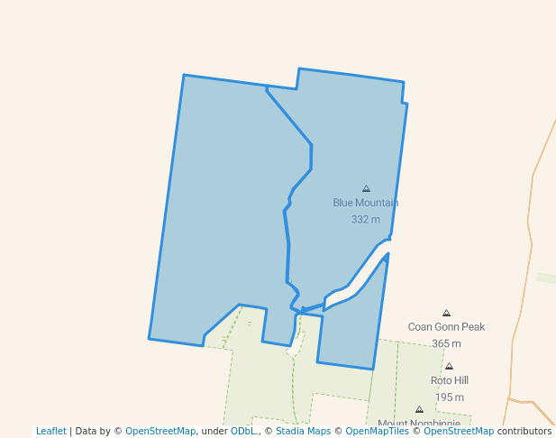 walking in Yathong Nature Reserve map in Irymple