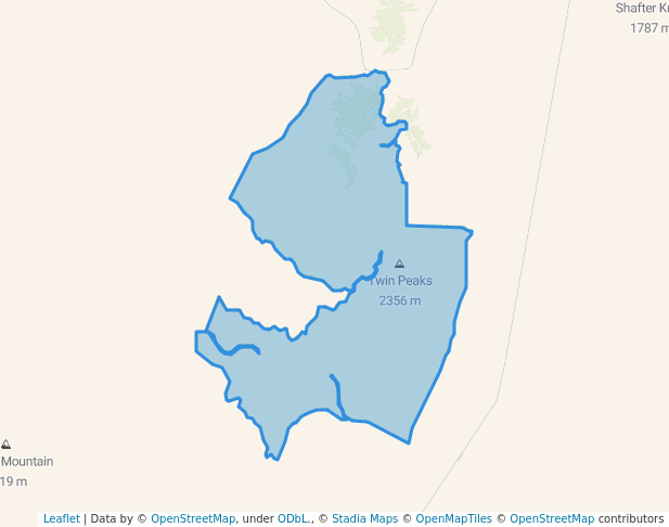 walking in South Pequop Wilderness Study Area map in Decoy