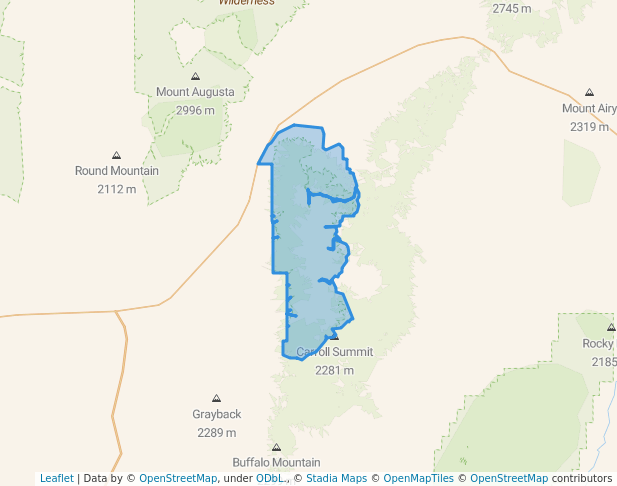 walking in Desatoya Mountains Wilderness Study Area map in Fallon
