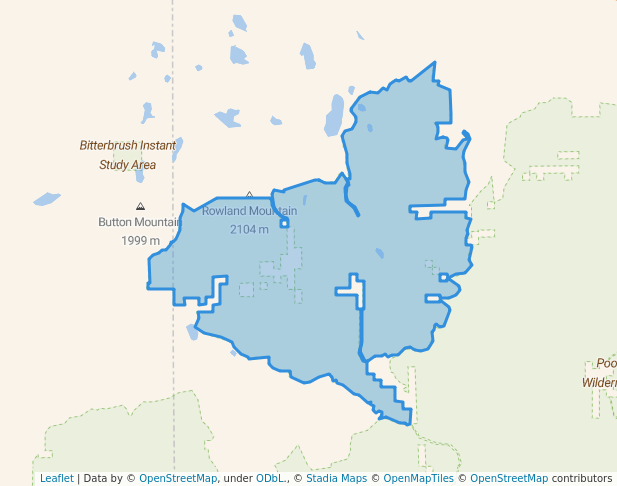 walking in Buffalo Hills Wilderness Study Area map in Gerlach