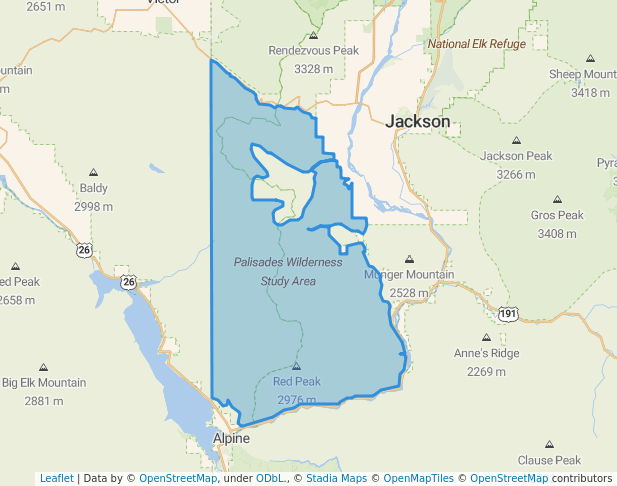 Palisades Wilderness Study Area