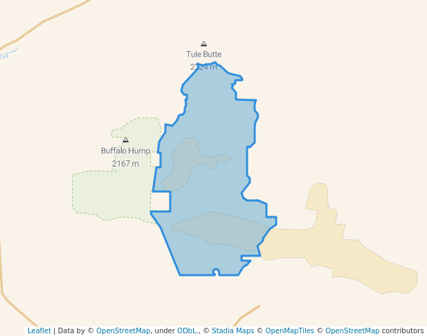 Sand Dunes Wilderness Study Area in undefined | Map and Routes