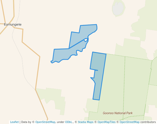Coolbaggie Nature Reserve in Goonoo Forest | Map and Routes