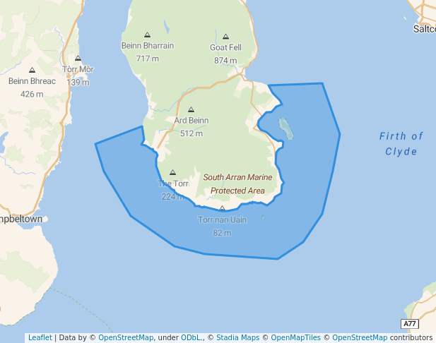South Arran Marine Protected Area