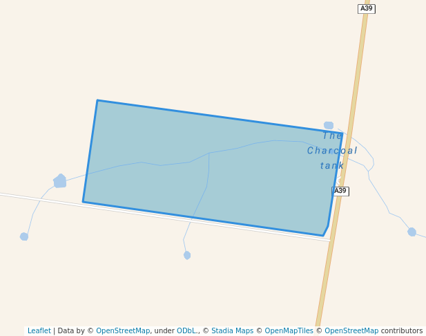 walking in The Charcoal Tank Nature Reserve map in Alleena