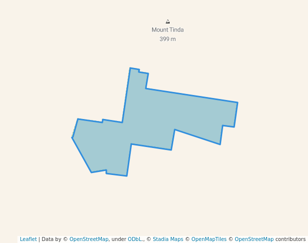 walking in Tollingo Nature Reserve map in Condobolin