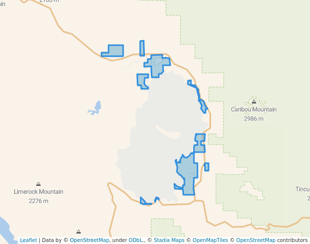 walking in Grays Lake National Wildlife Refuge map in Soda Springs