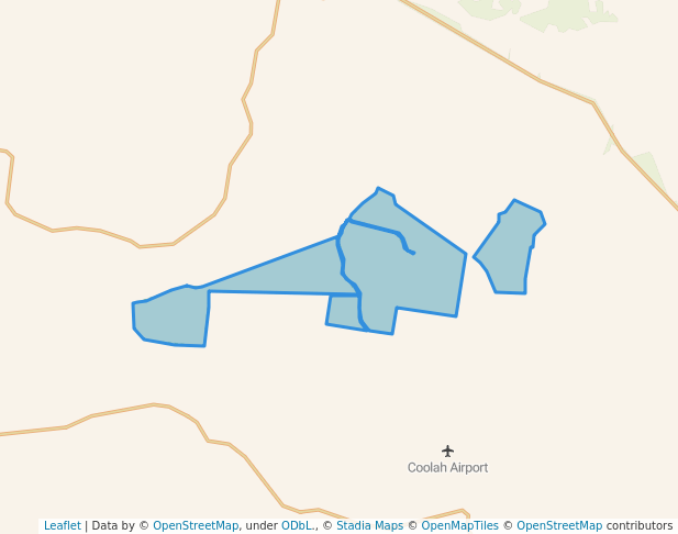 walking in Weetalibah Nature Reserve map in Ropers Road
