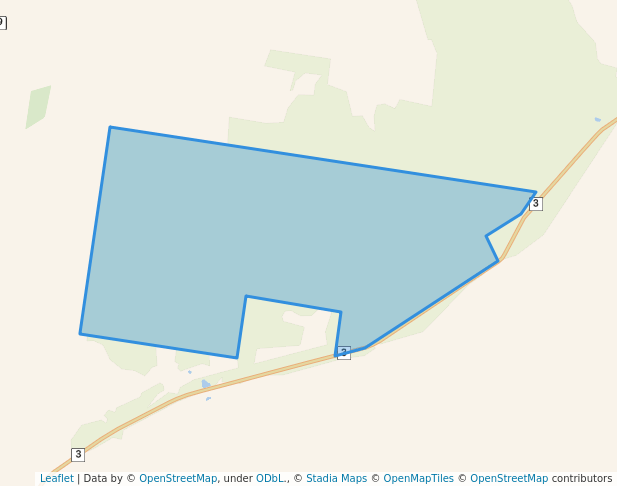 walking in Killarney State Conservation Area map in Narrabri West
