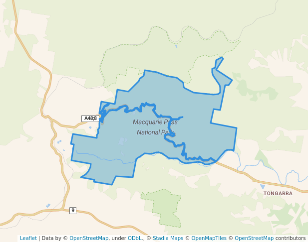 Macquarie Pass National Park