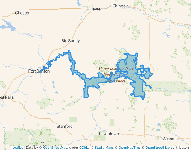 Upper Missouri River Breaks National Monument