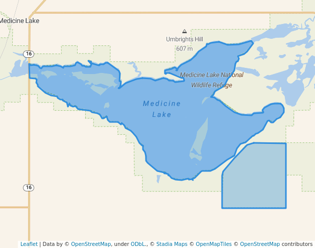 Medicine Lake Wilderness Area