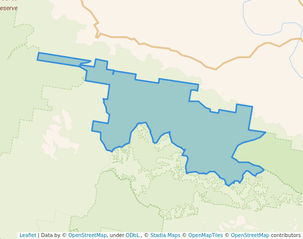 walking in Boonanghi Nature Reserve map in Moparrabah