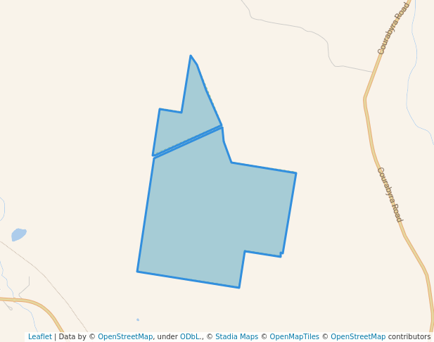 walking in Courabyra Nature Reserve map in Burra