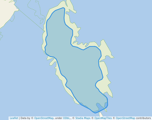 walking in Little Broughton Island Nature Reserve map in Karuah