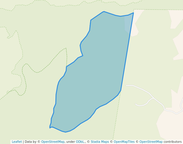 walking in Cottan-Bimbang State Conservation Area map in Walcha