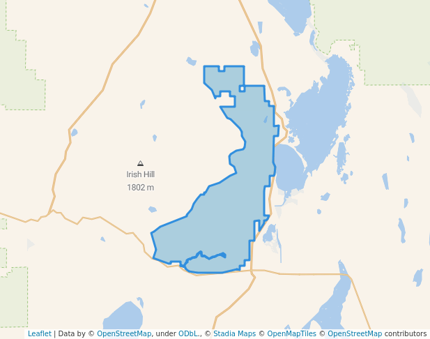 walking in Fish Creek Rim Wilderness Study Area map in Plush
