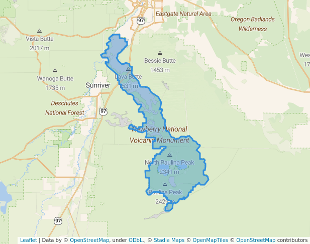 Newberry National Volcanic Monument