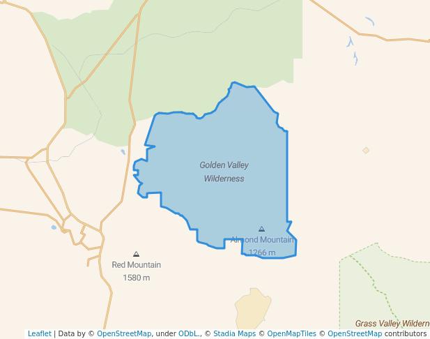 walking in Golden Valley Wilderness map in Johannesburg