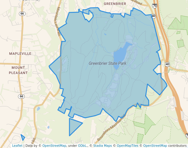 Greenbrier State Park