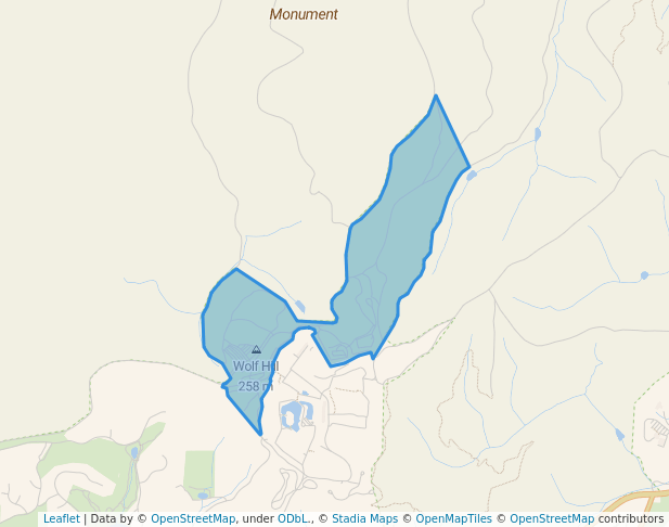 walking in Laguna Seca Recreational Area map in Monterey