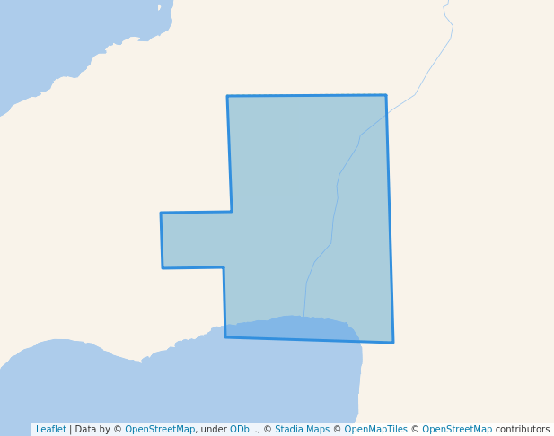 walking in Harry Gibbons Bird Sanctuary map in Coral Harbour