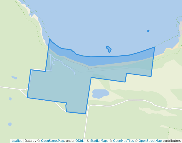 walking in Disappointment Bay State Reserve map in Currie