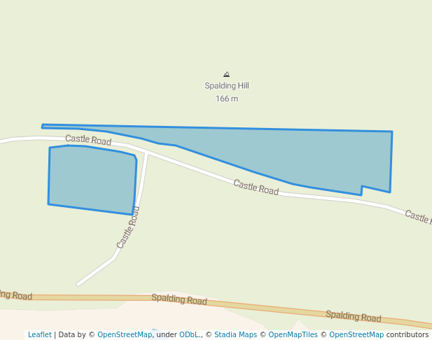 walking in Spalding Heritage Park map in Pender Island
